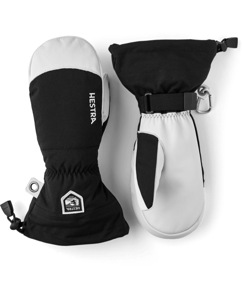 Hestra Heli Mitten Black