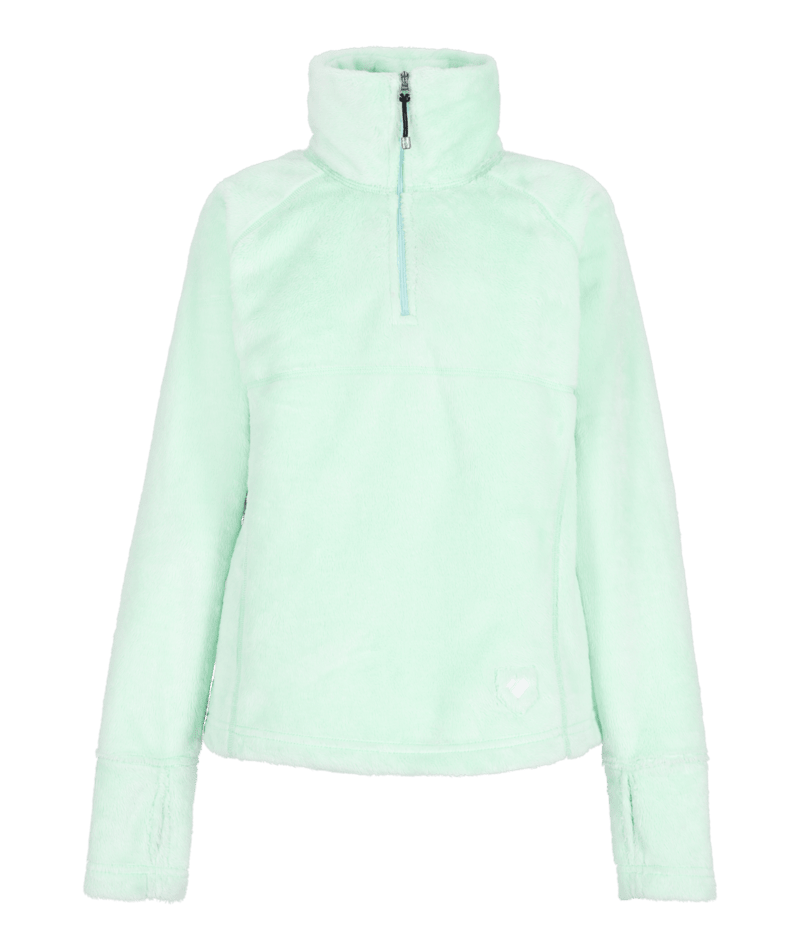 Obermeyer Furry Fleece Top Winter Mint