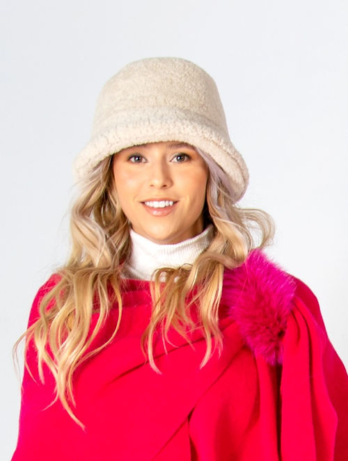 Mitchies Matchings Curly Lamb Bucket Hat