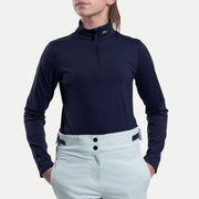 Kjus Girls Alexis Midlayer Half-Zip Atlanta Blue