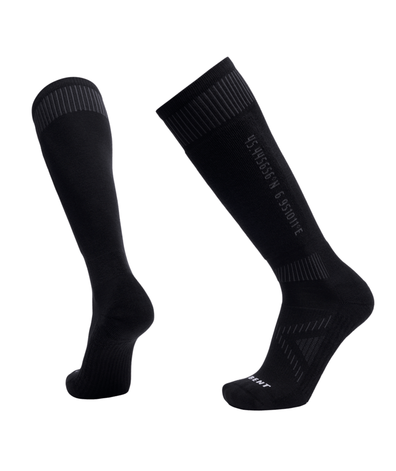 Le Bent Core Light Cushion Snow Sock Black