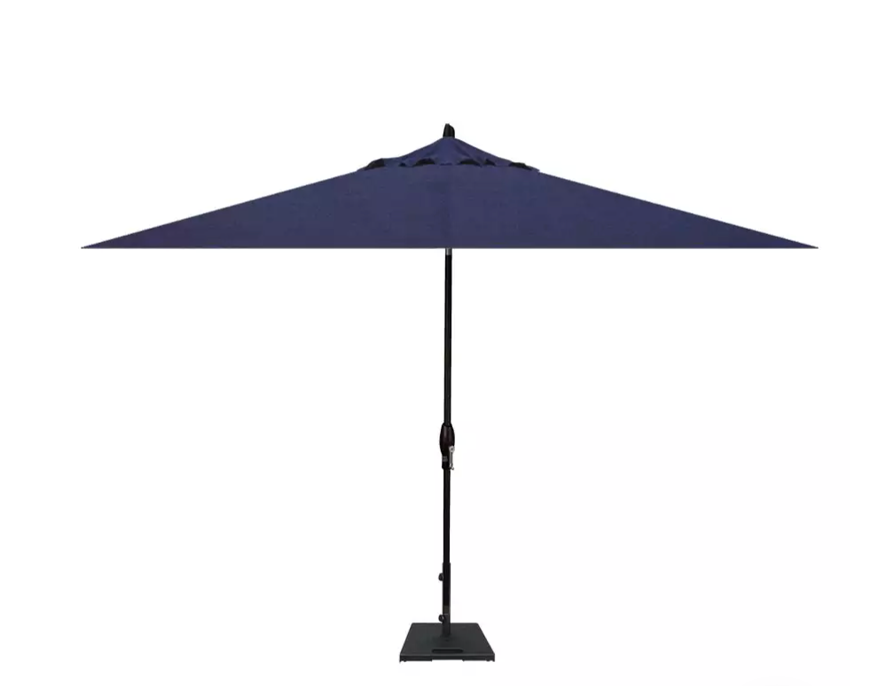 6 x 10 patio umbrella Rectangular Outdoor 6.6x10 UVProtected WineRed you can outsmart the summer sun and organize many brunches and high teas in your lawn or garden 6 x 10 Foot Aluminum