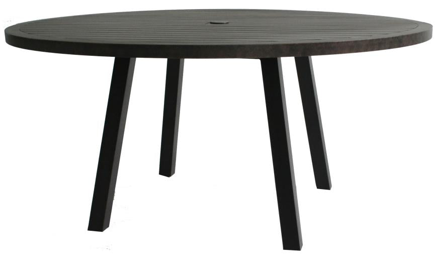 Life Outside Cast LO Slat Dining Tables / Bronze