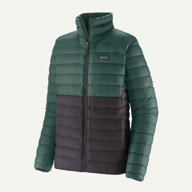 Patagonia Ms Down Sweater Cascade Green w/Black
