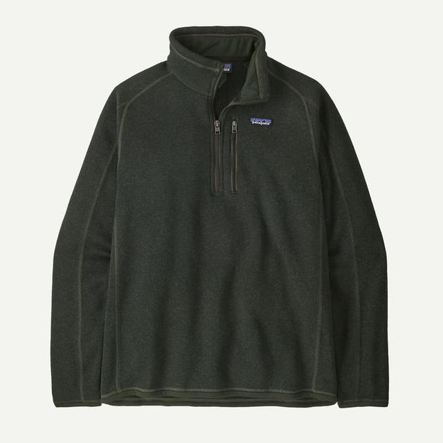 Patagonia Ms Better Sweater 1/4 Zip Old Growth Green