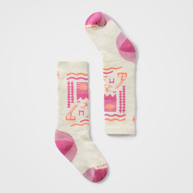 Smartwool Kids Wintersport Full Cushion Ski Day OTC Socks Moonbeam