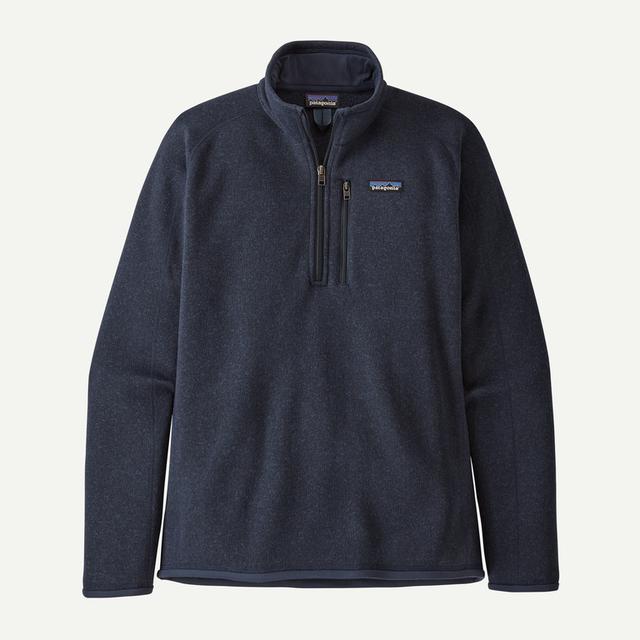 Patagonia Ms Better Sweater 1/4 Zip New Navy