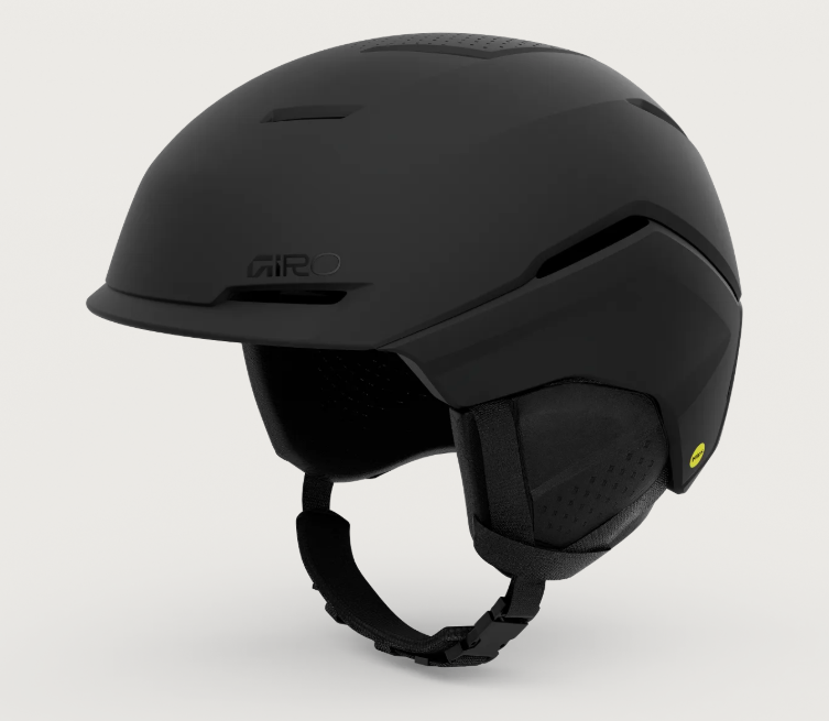 giro helmet matte black snowboard Tenet Mips Integrated Mips technology reduces Color:High Gloss White location:70051463212-outofstock Helmet Front + Side