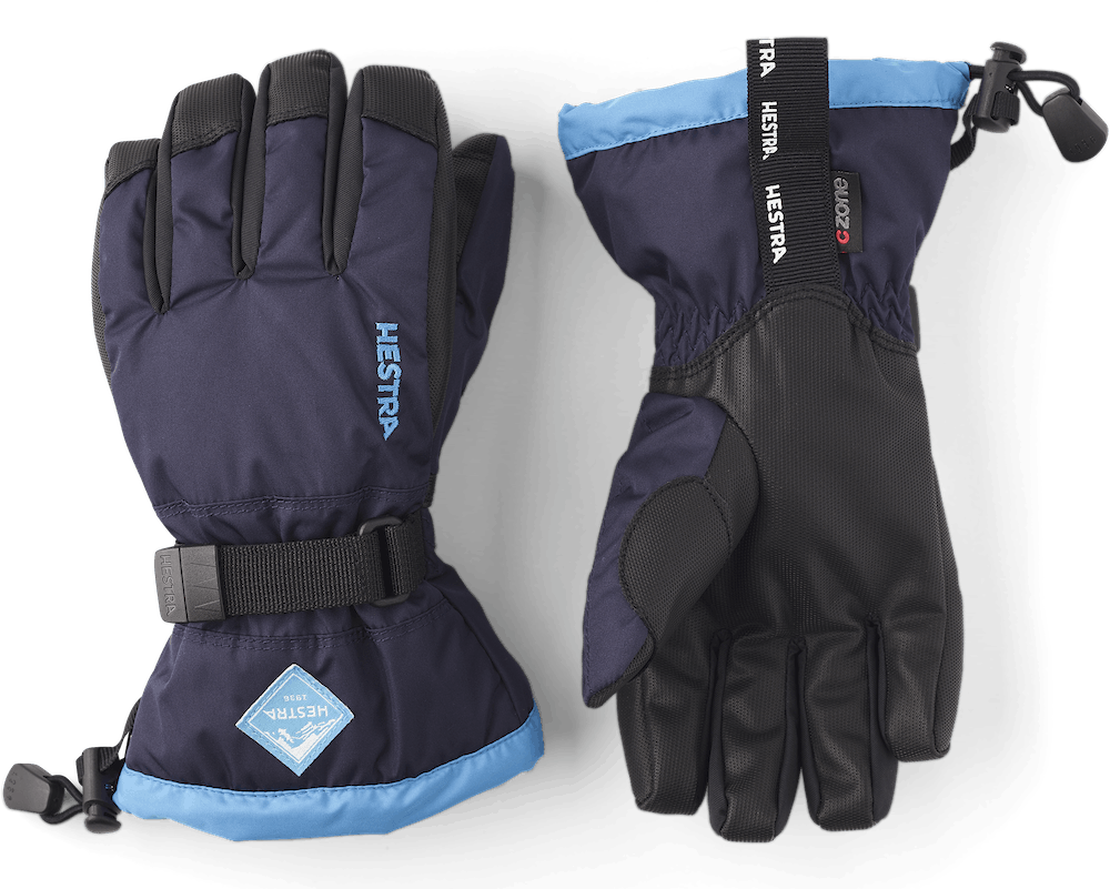 Hestra Gauntlet CZone Junior Glove Dark Navy / Turquoise