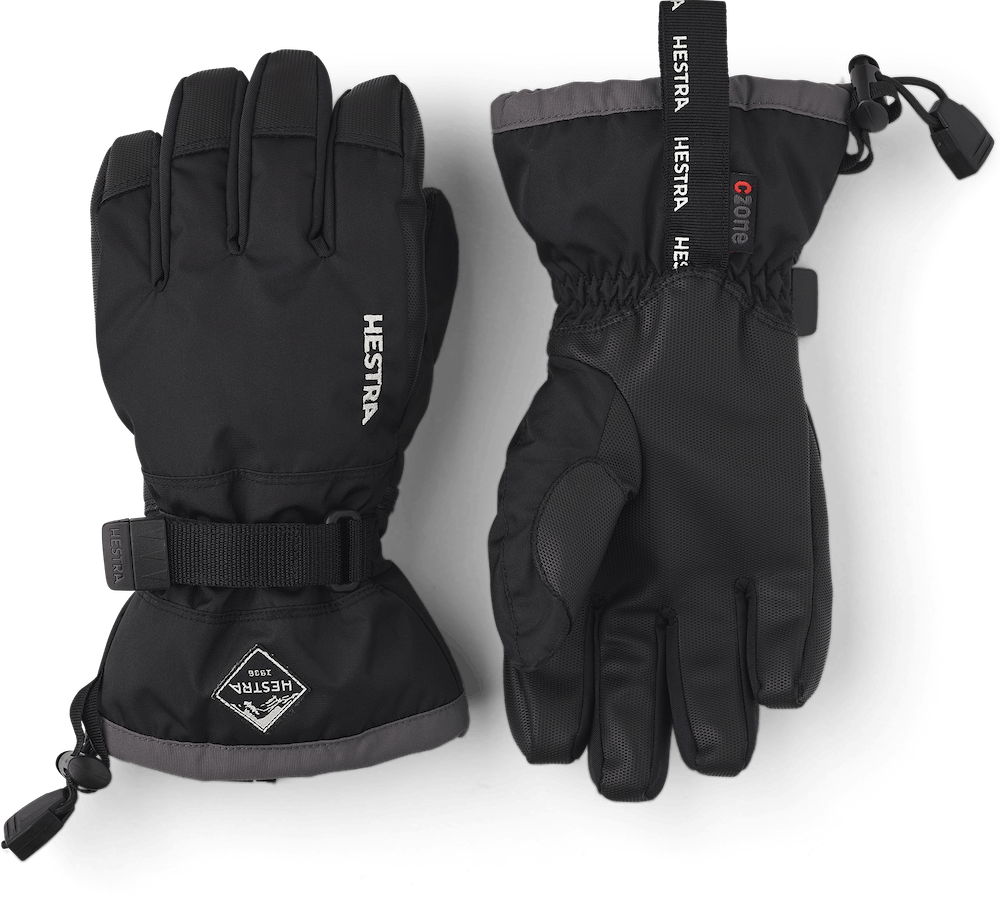 Hestra Gauntlet CZone Junior Glove Black / Graphite