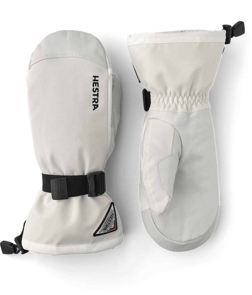 Hestra Powder Gauntlet Mitt Off White