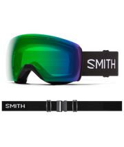 Smith Skyline XL Goggles Black + ChromaPop Everyday Green Mirror Lens