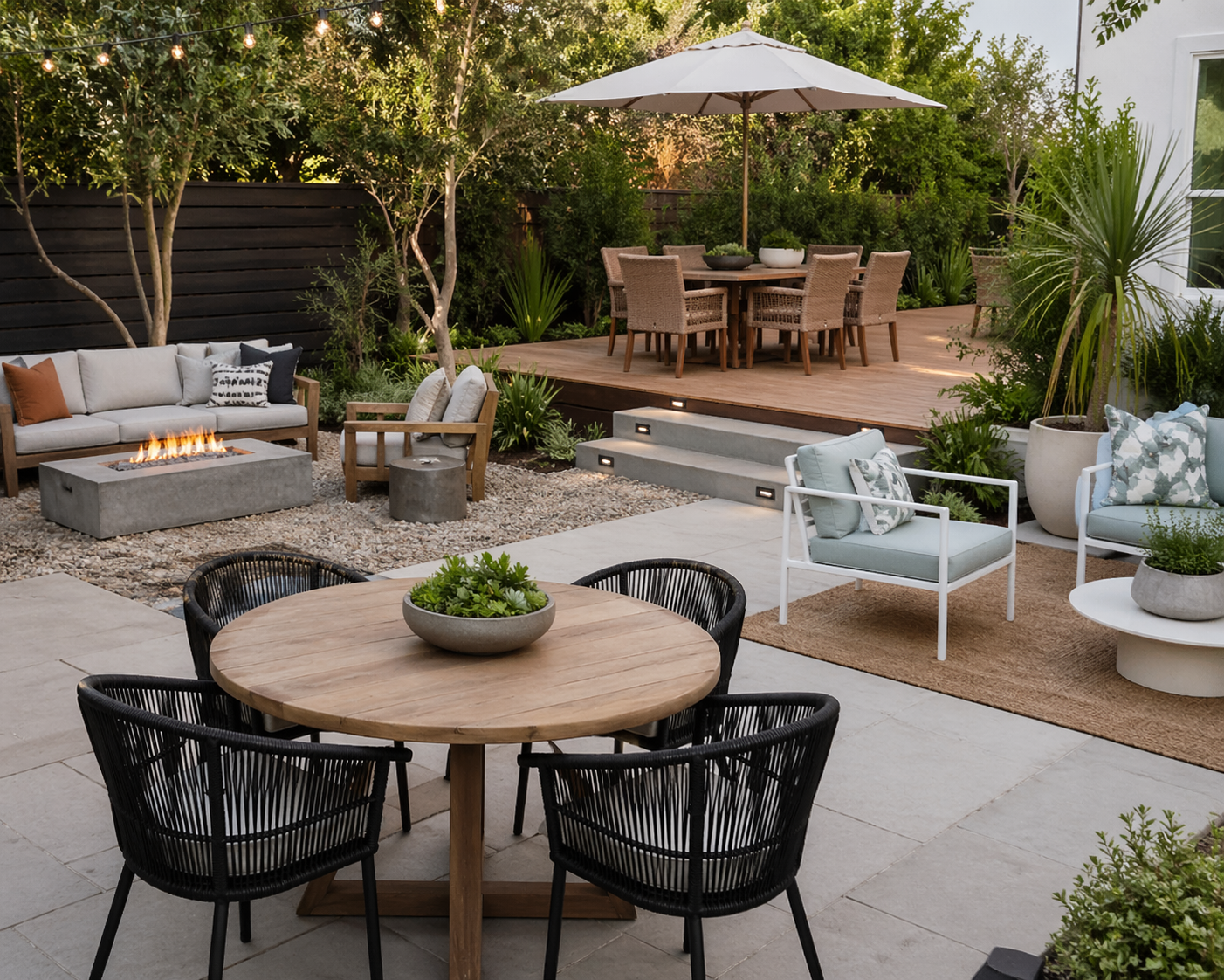 Choosing the Right Patio Furniture Material: Teak, Aluminum, Poly, and Wicker Compared