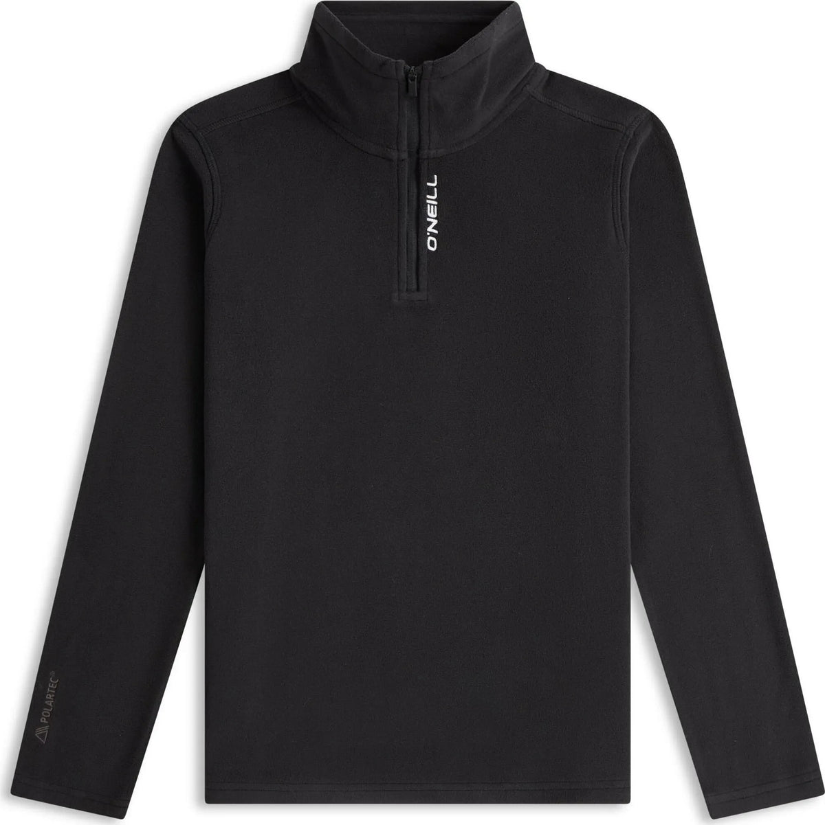 O'Neill FWC Cruz Jacks Polartec Half-Zip Fleece Boys in Black Out, front