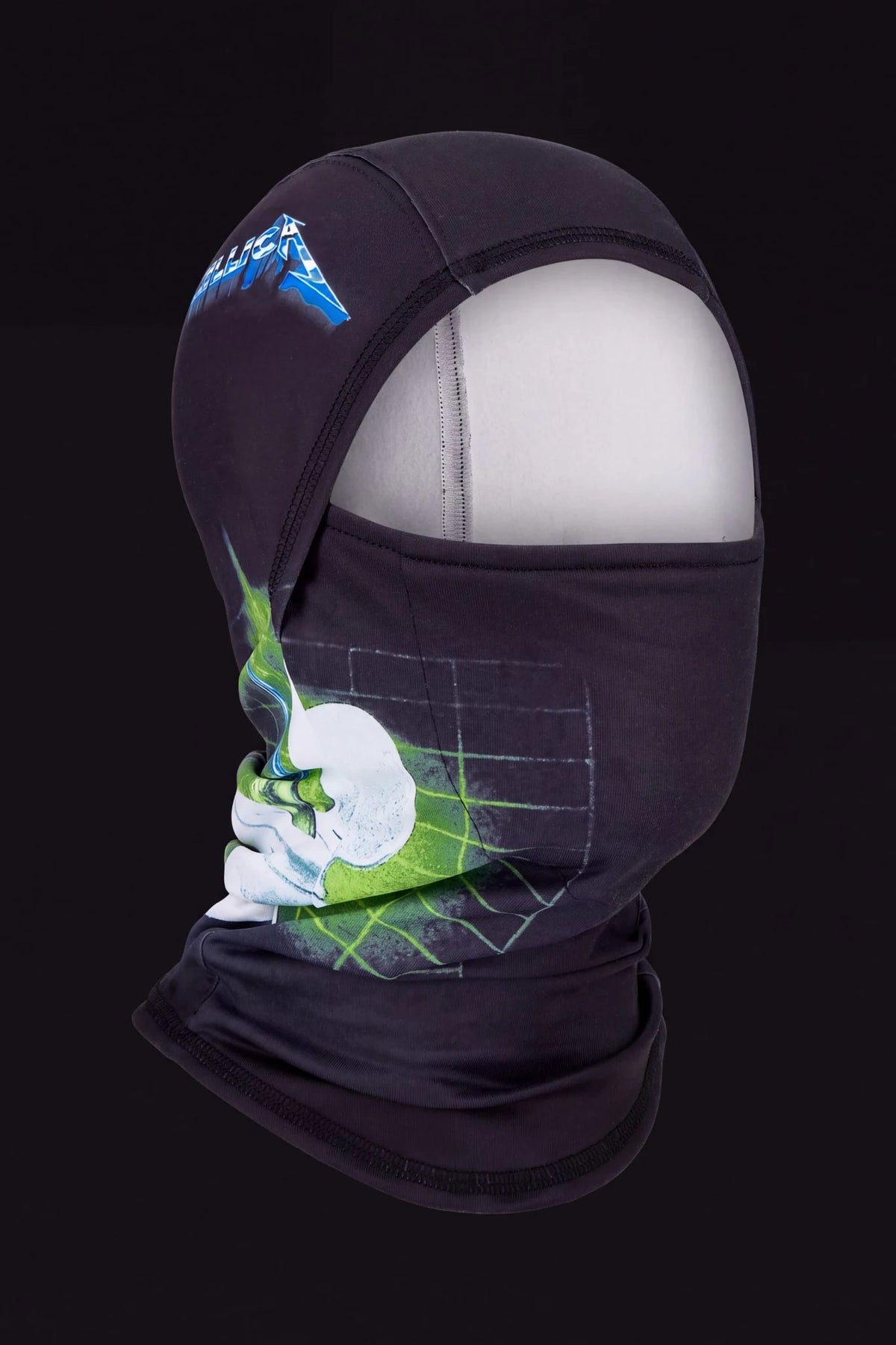 686 Hurra Hinged Balaclava in Metallica Black, product view