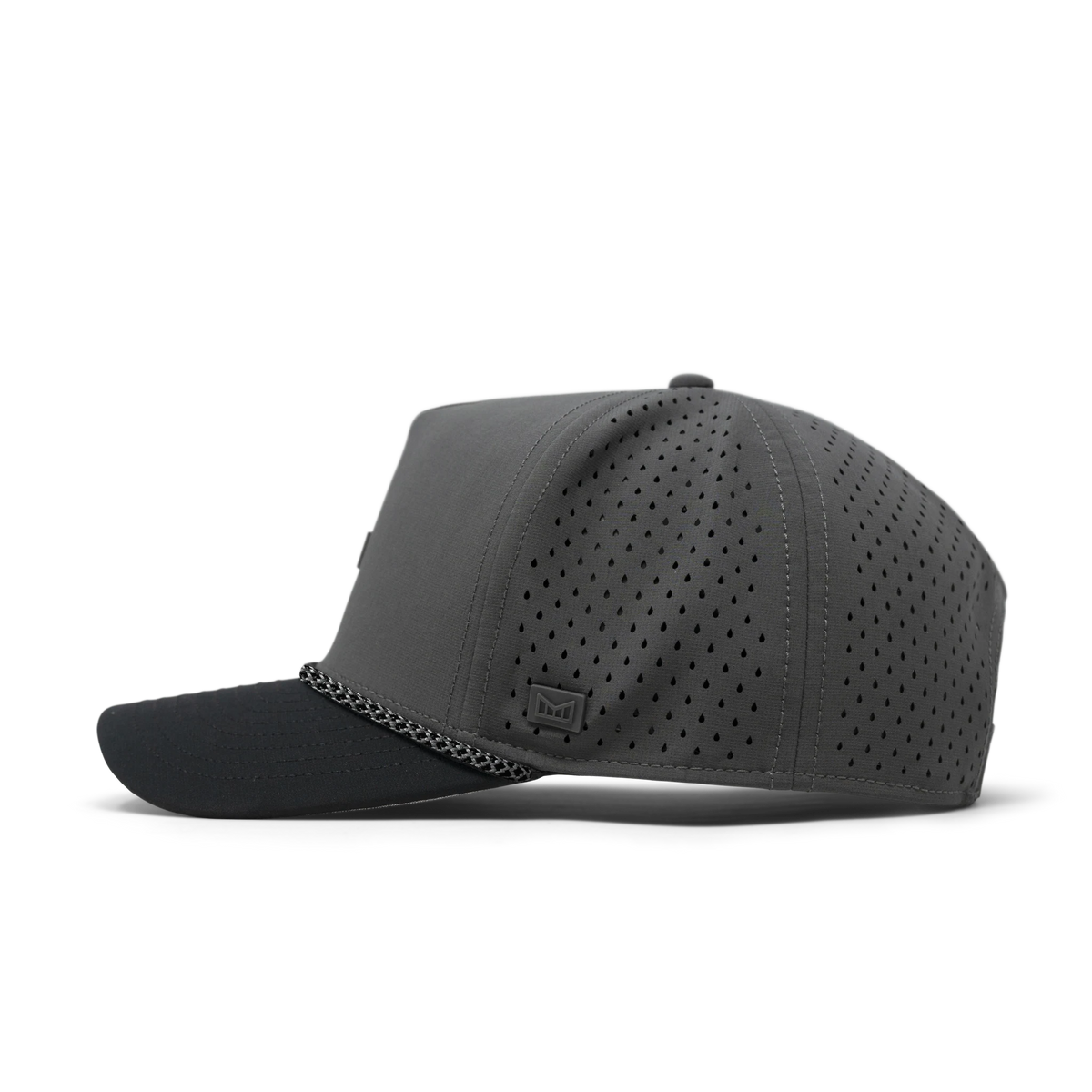 Melin Hydro Odysea Rope Bulls Icon in Charcoal/black, side view