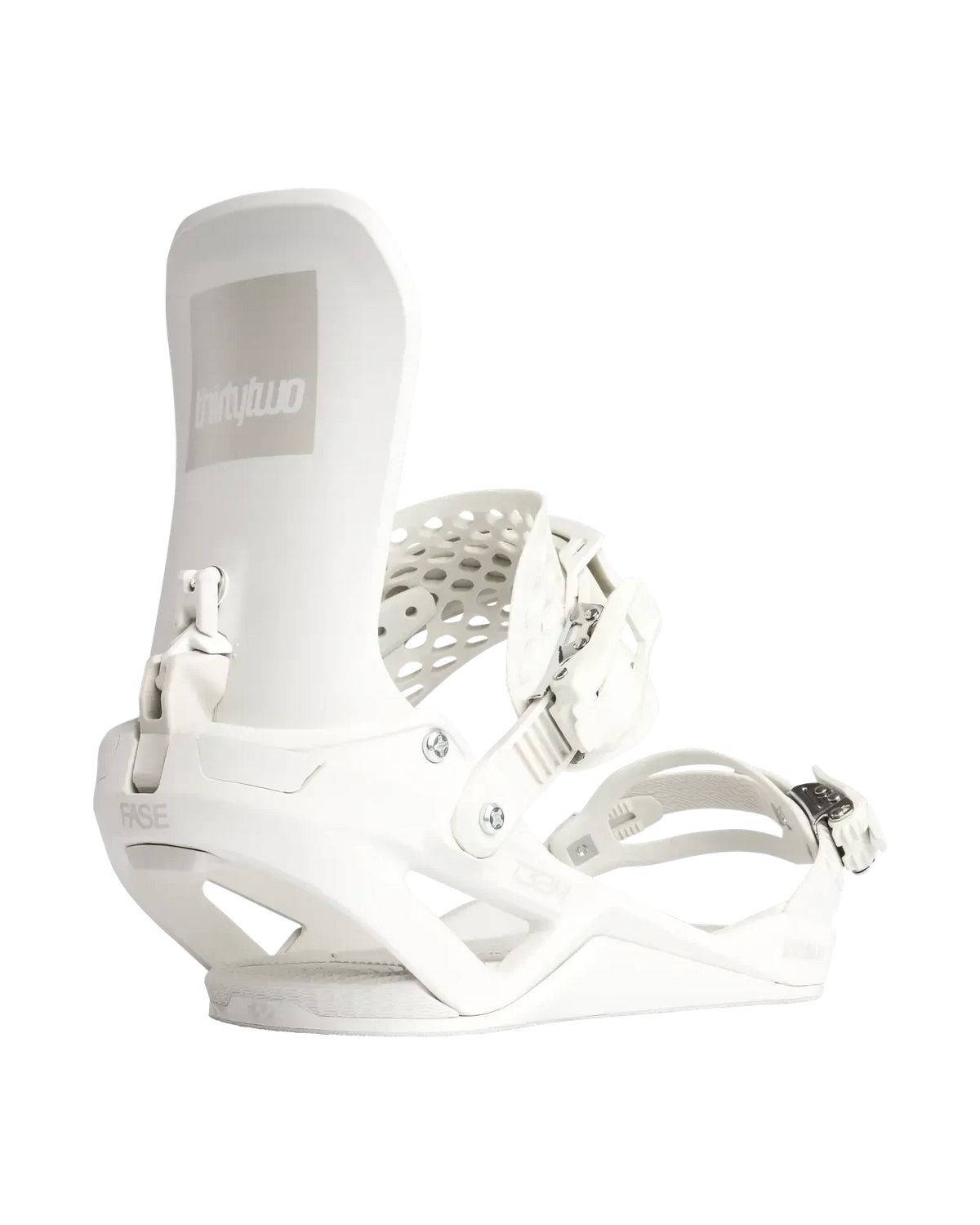 ThirtyTwo T32M FASE 2027 in Bone, front three-quarter binding view