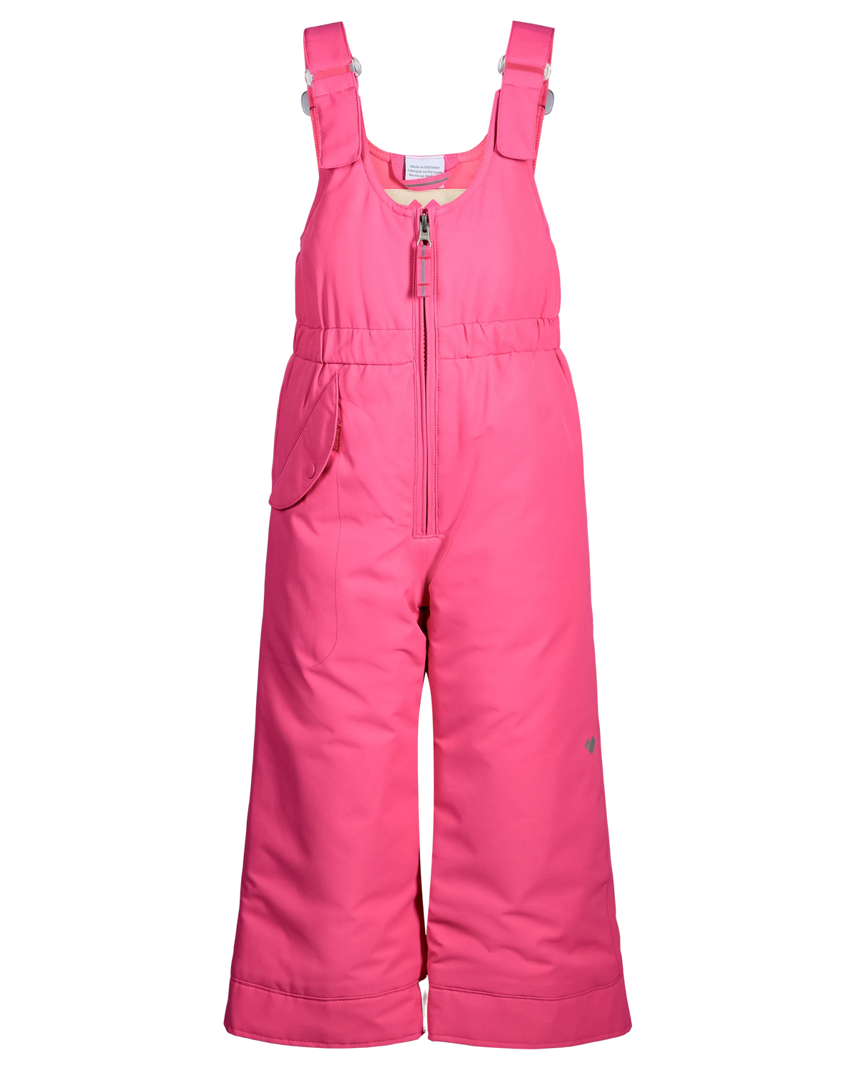 Obermeyer Snoverall Bib Pant in Pop Star Pink, front