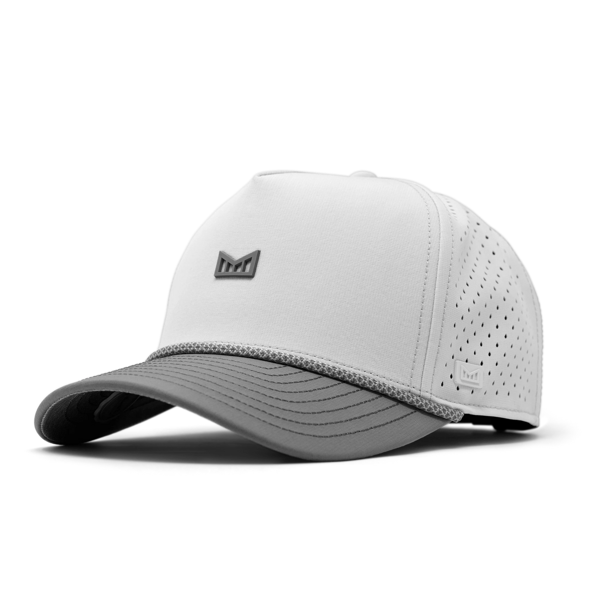 Melin Hydro Odysea Rope Bulls Icon in White/grey, front