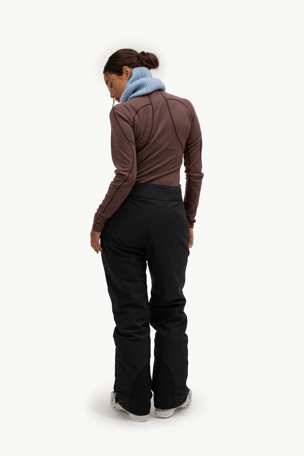 Halfdays Alessandra Pant in Black, back