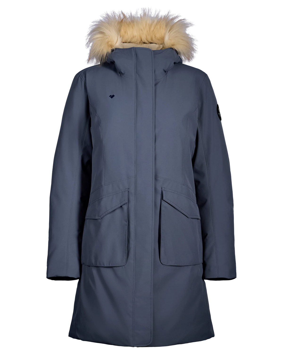 Obermeyer Sojourner Down Jacket in Shadow Mountain, front