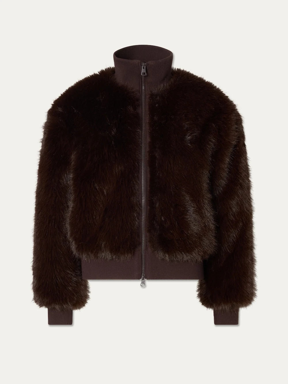 We Norwegians Dovre Jacket Women's in Brown, front product view