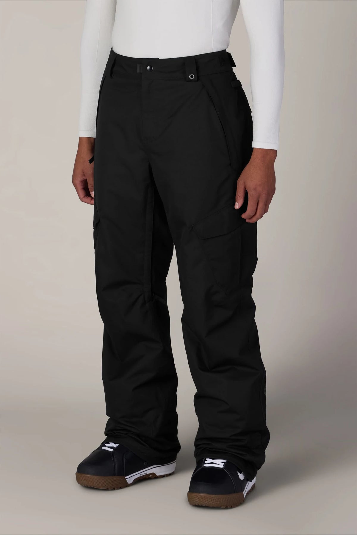 686 Mens Infinity Insulated Cargo Pant in Black, product view