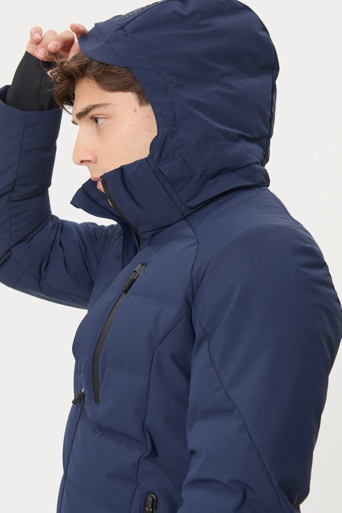 rh+ Stratos Jacket in Absolute Blue, detail view