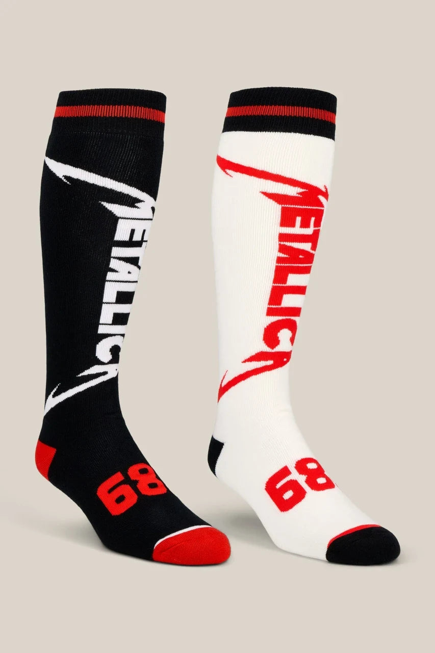 686 Mens Metallica Socks - 2pk in Assorted, two-pack product view