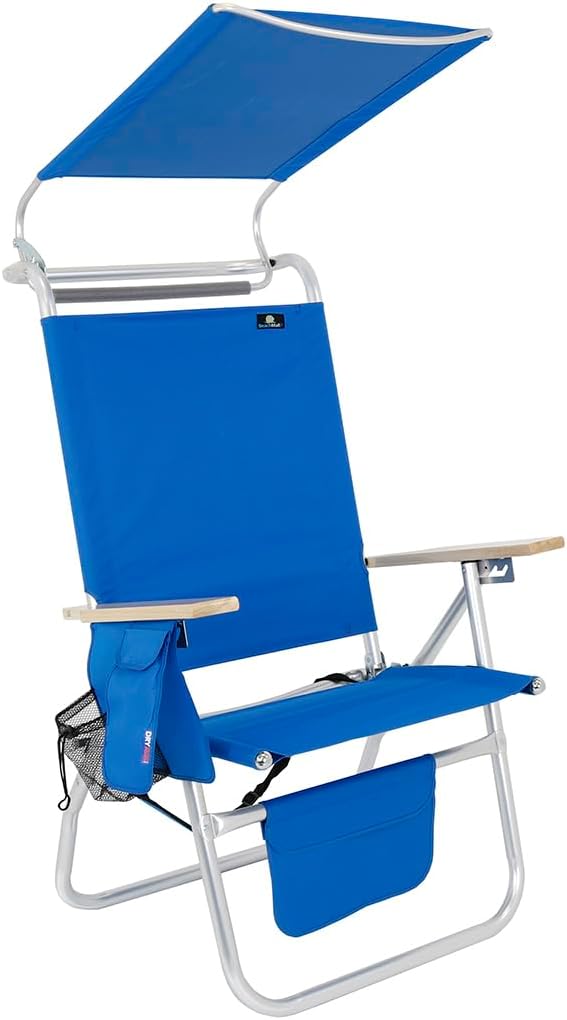 Sun&Fun Big Tycoon Canopy Beach Chair (Hi-Boy)