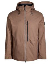 Obermeyer Alpin Jacket in Mushroom, front