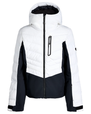 Obermeyer Teen Girl Cosima Jacket in White, front