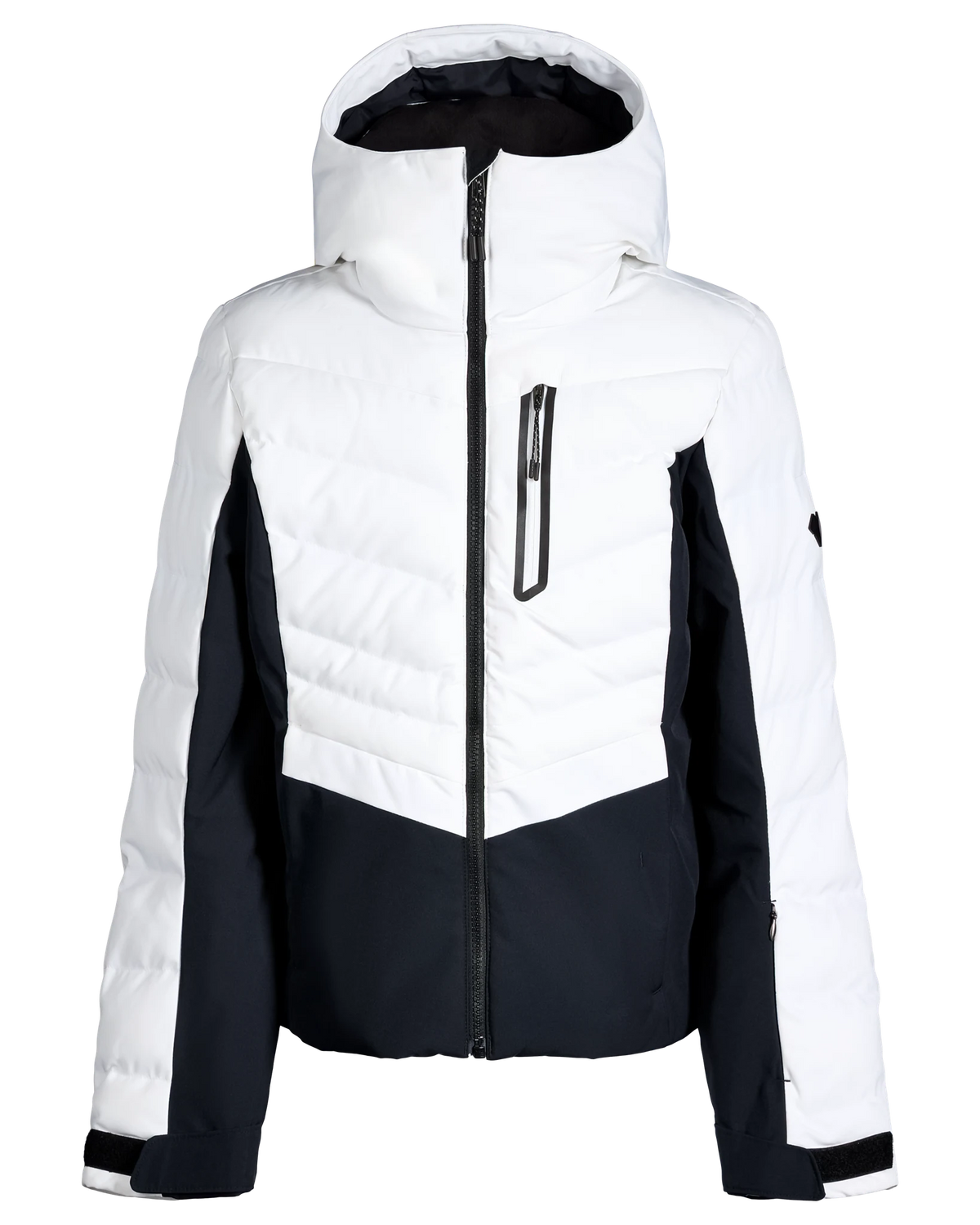 Obermeyer Teen Girl Cosima Jacket in White, front