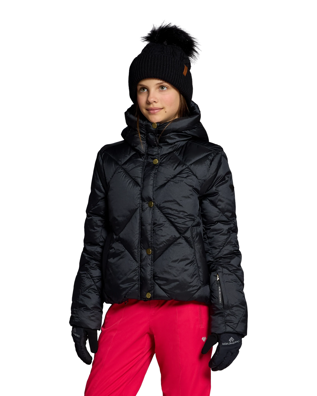 Obermeyer Arianna Jacket in Black, side