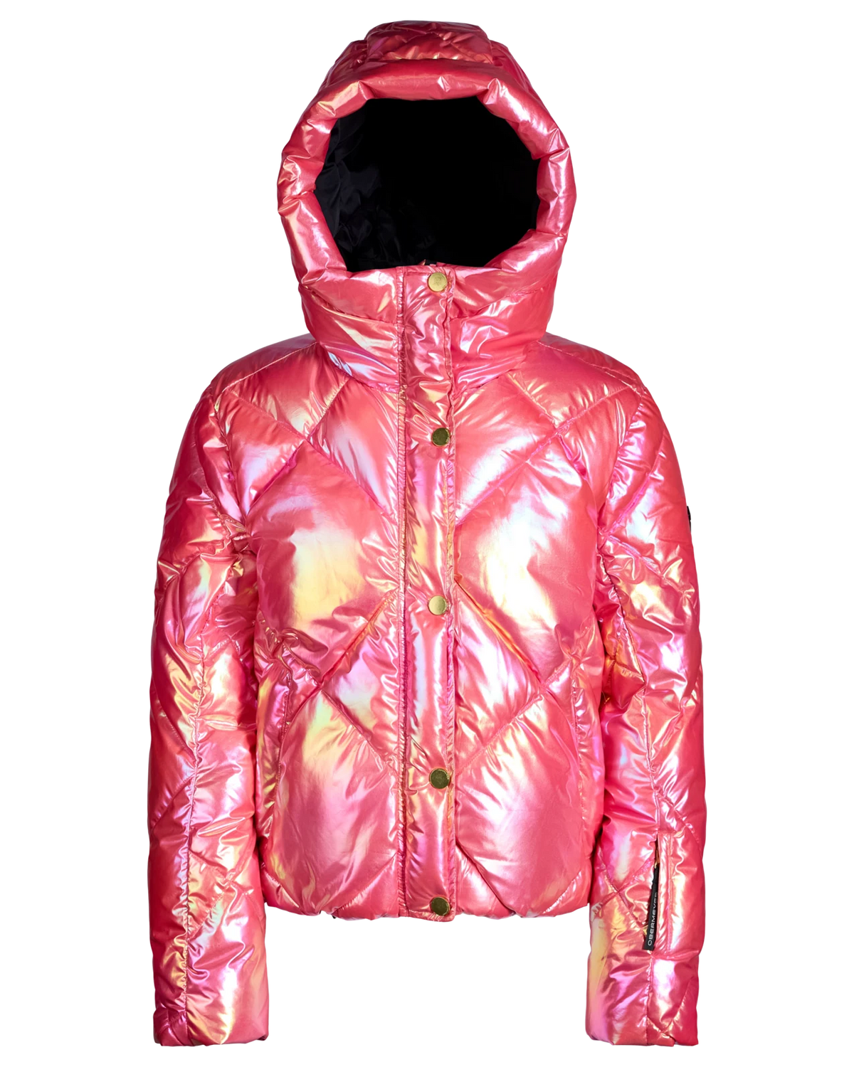 Obermeyer Arianna Jacket in Pink Lem, front