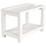 Kettler Easy Aluminum Serving Trolly White