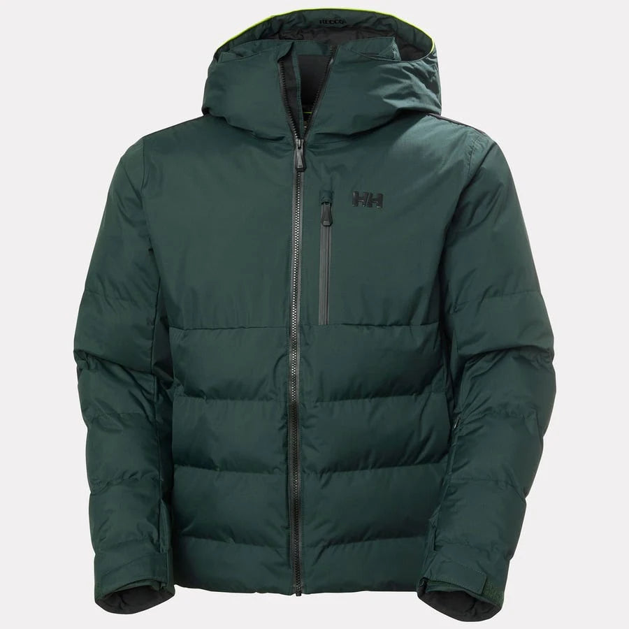 Helly Hansen Kvitfjell Race Puffy Jacket in Dark Jungle, front