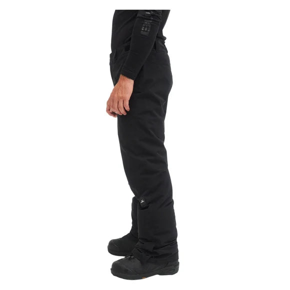 O'Neill Hammer Insulated Pants in Black Out, side view on model