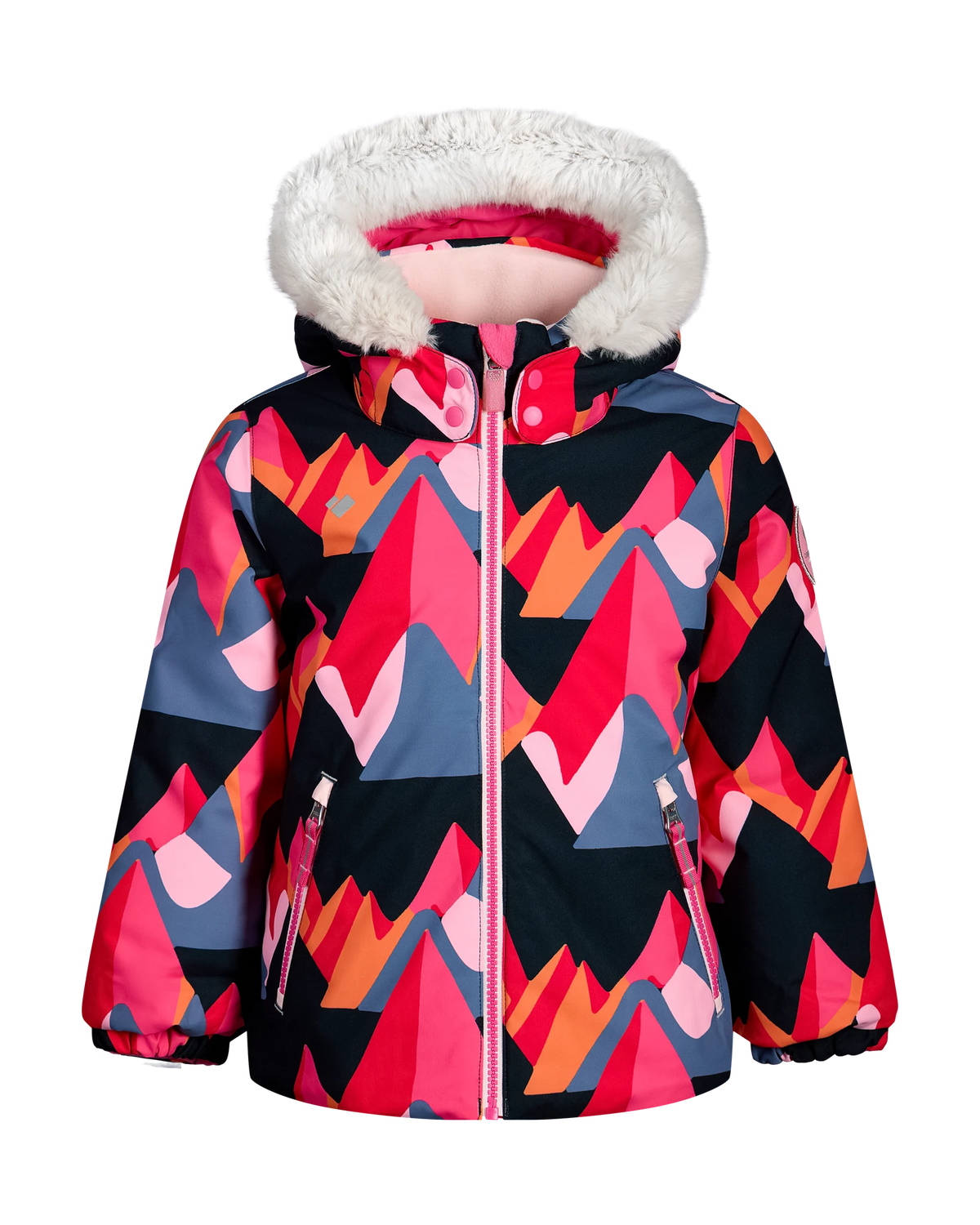 Obermeyer Avery Jacket in Mod Mtn Pink, front