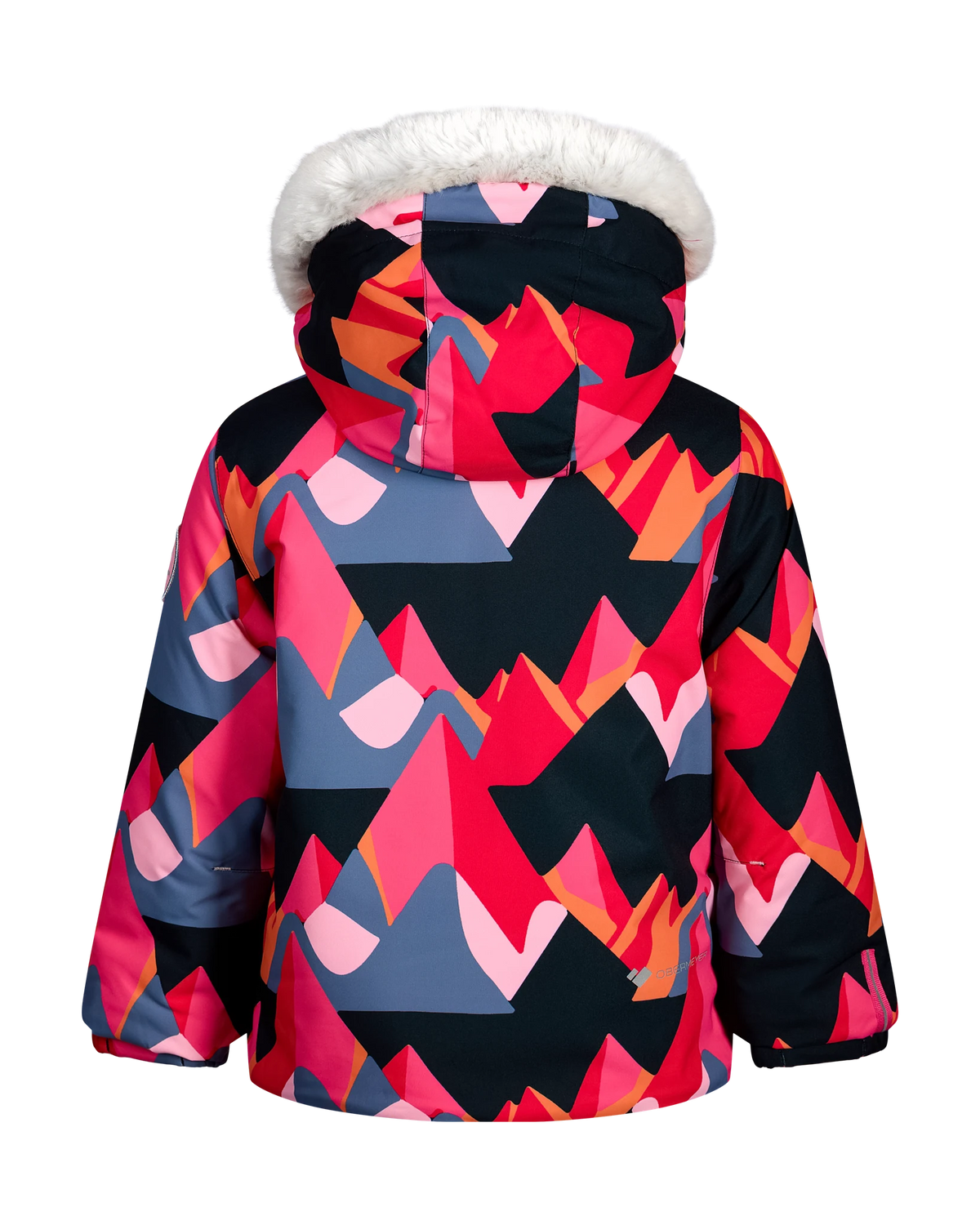 Obermeyer Avery Jacket in Mod Mtn Pink, back