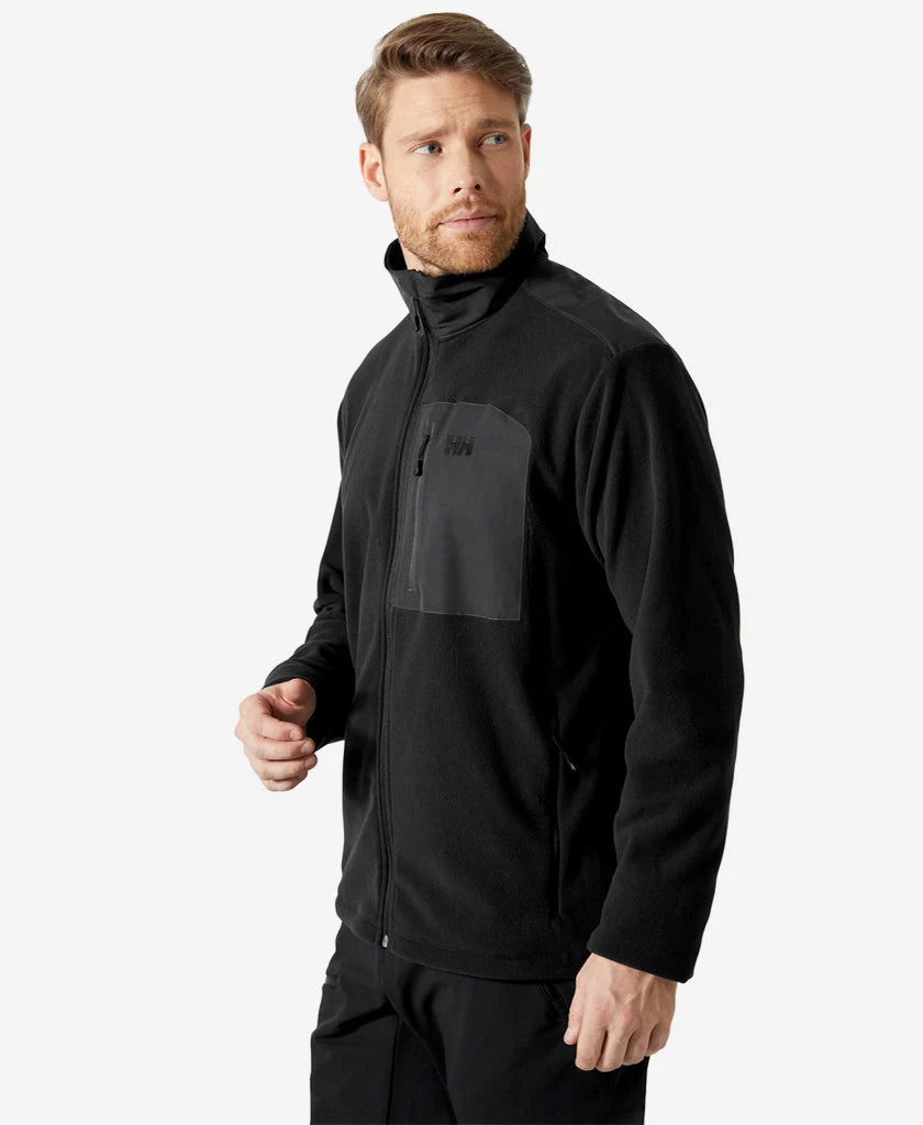 Helly Hansen Daybreaker Block Jacket in Black, on-body front