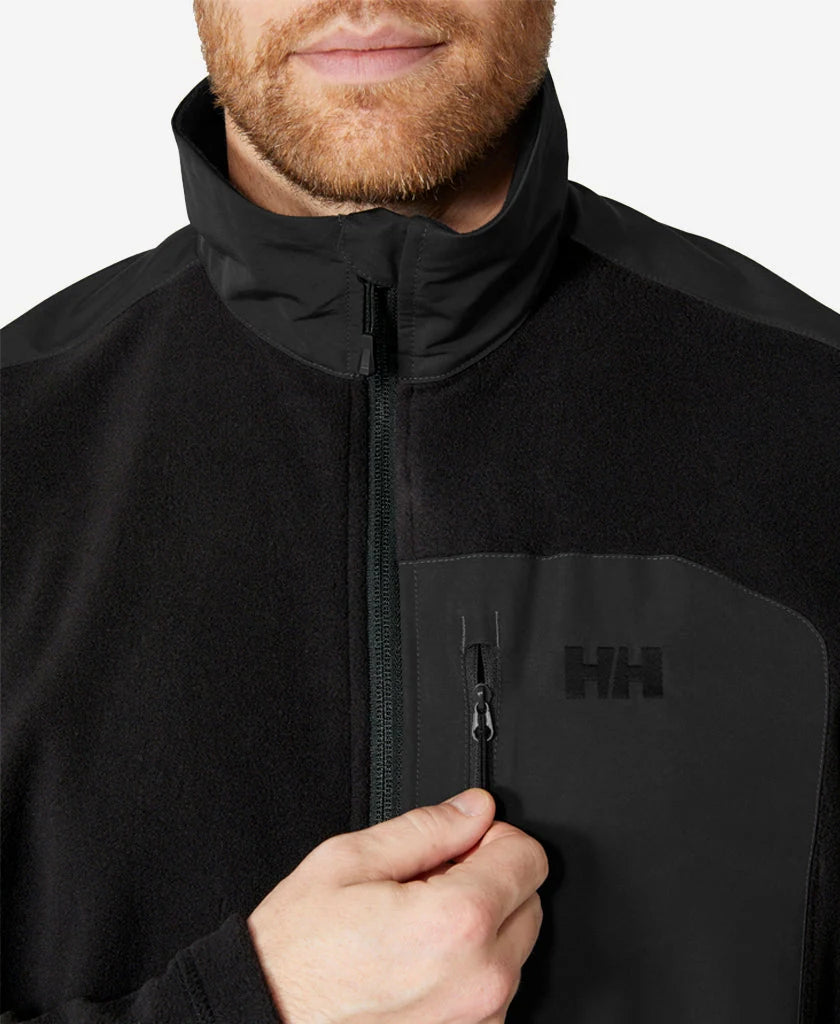 Helly Hansen Daybreaker Block Jacket in Black, detail