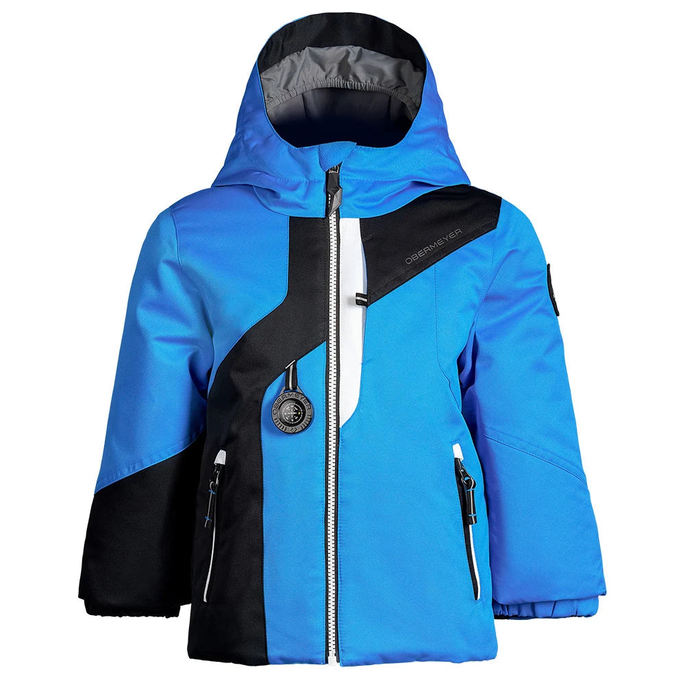 Obermeyer Orb Jacket in Bluski Blue, front