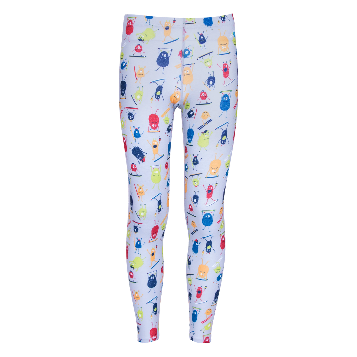 Hot Chillys Youth Originals Print Tight in Doods/Grey, front