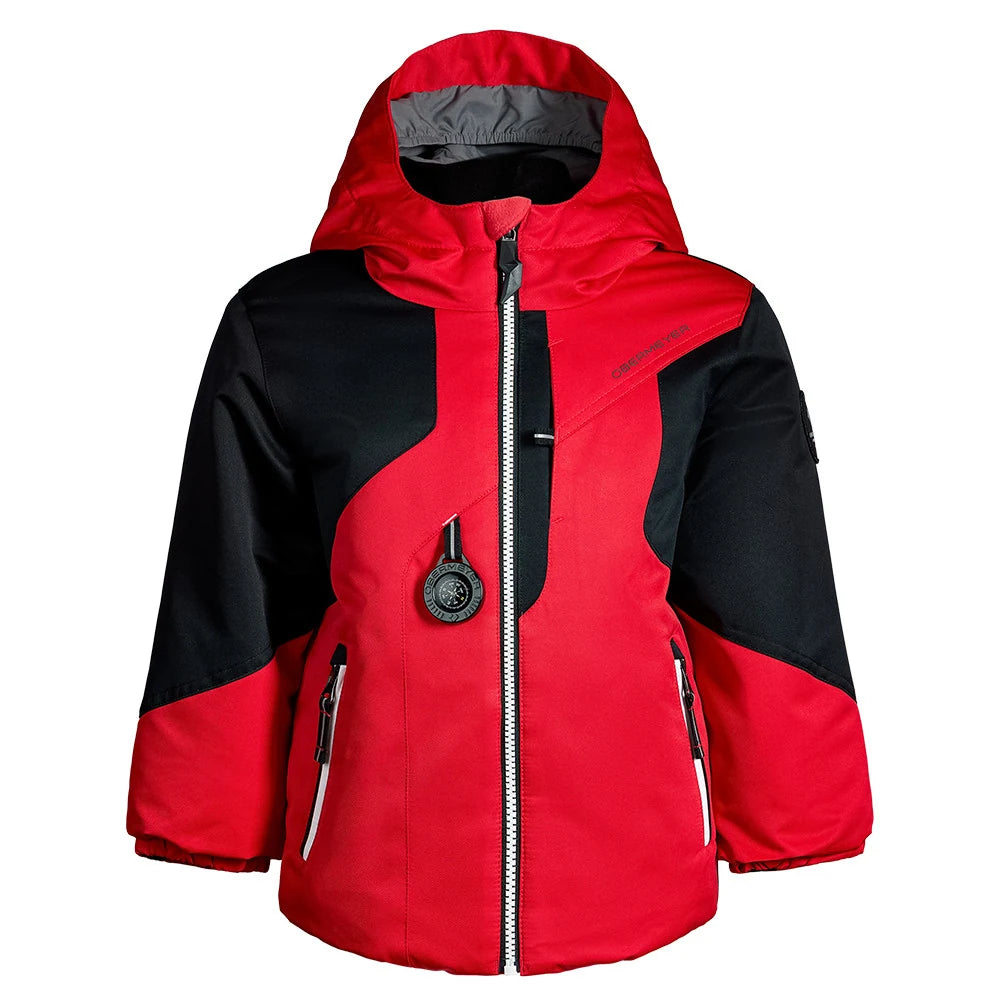 Obermeyer Orb Jacket in Roma Red, front