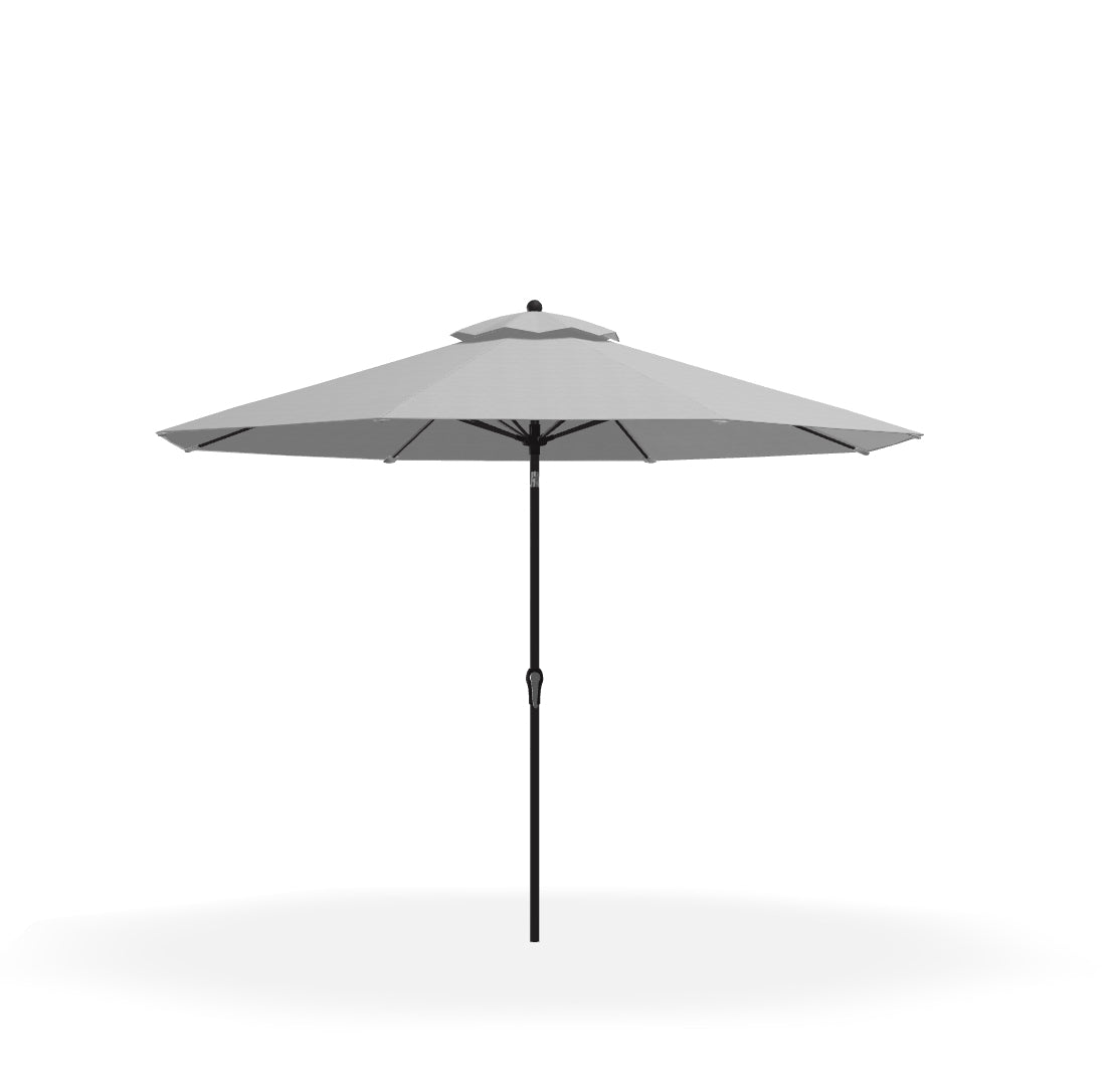 Frankford Umbrellas Monterey 11 Auto Tilt Umbrella Carbon / Cadet Grey