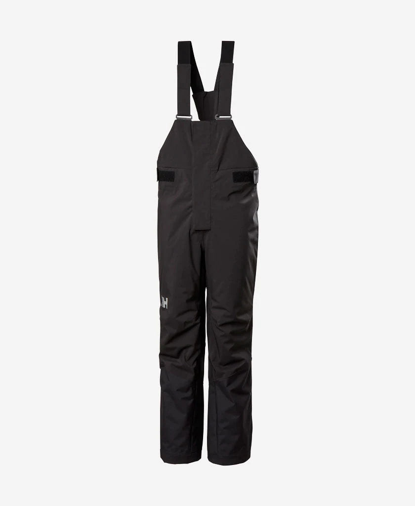 Helly Hansen Junior Summit 2.0 Bib Pant in Black, front