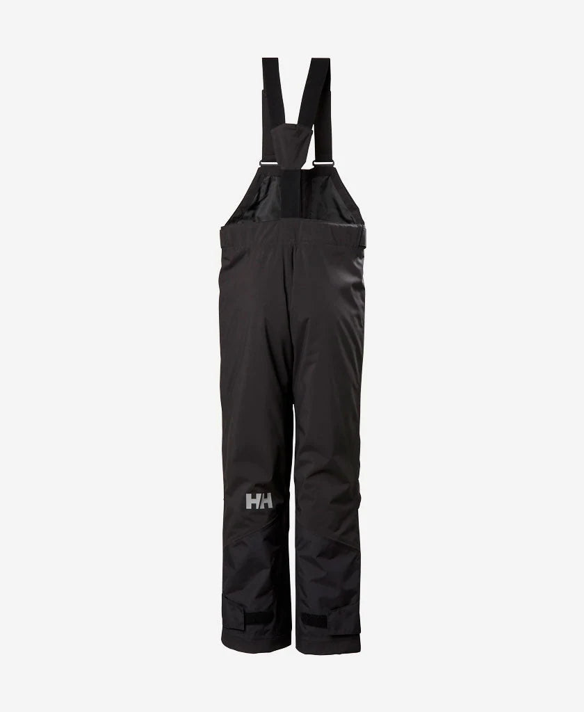 Helly Hansen Junior Summit 2.0 Bib Pant in Black, back