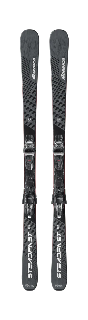 Nordica Steadfast 80 DC Skis w/ Bindings 2025