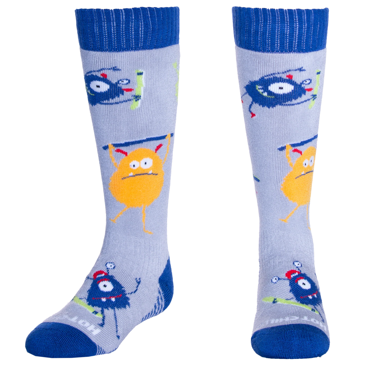 Hot Chillys Youth Mid Volume Sock in Doods, front